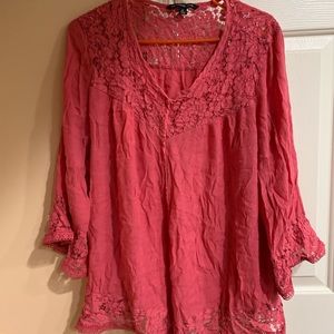 Pink blouse! Size 2x